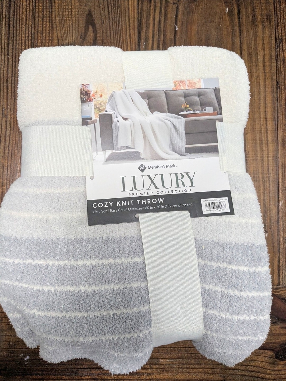 Cozy Knit Throw - Picture 2 of 2